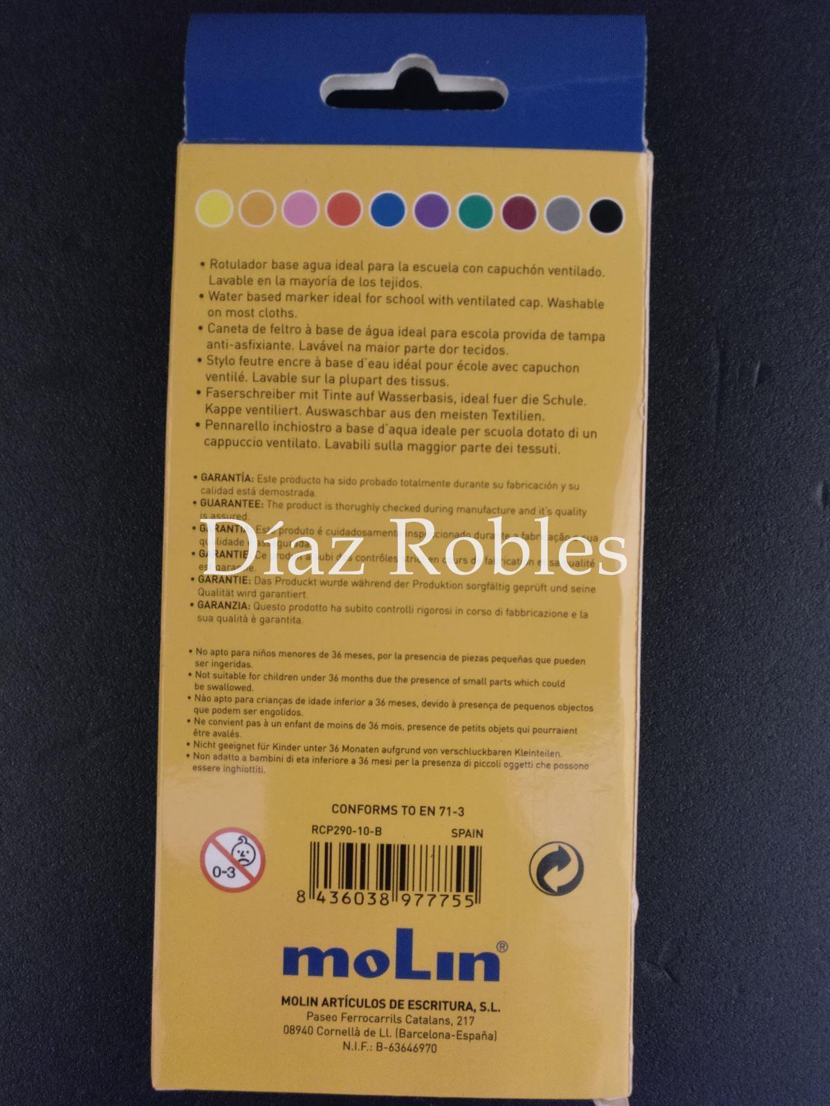 Rotulador Color RCP290 1mm. Caja 10/u. - Imagen 2