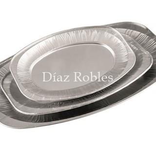 Bandeja de Aluminio para Mesa. Paquete 10/u. - Imagen 1