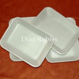 Bandeja Poliestireno B79, B80, B90 y B100. Paquete 250/u. - Imagen 1