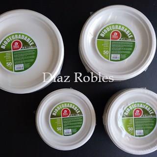 Bol Biodegradable 400cc. Paquete 50/u. - Imagen 1