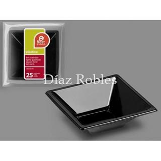 Bol Plástico Cuadrado. Paquete 25/u. - Imagen 1