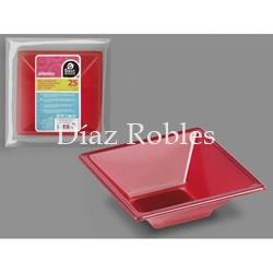 Bol Plástico Cuadrado. Paquete 25/u. - Imagen 2