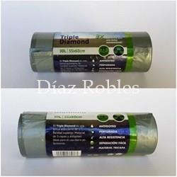 Bolsa Basura Con Cierre. Rollo 15/u. - Imagen 1