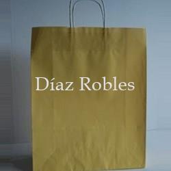Bolsa Papel Kraft Asa COLOR. Paquete 25/u. - Imagen 2