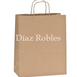 Bolsa Papel Kraft Asa. Paquete 25/u. - Imagen 1