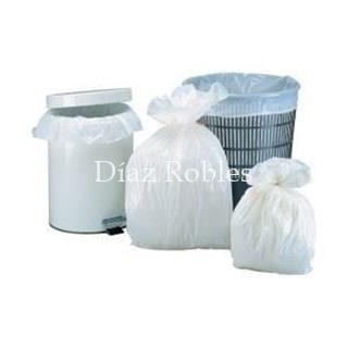 Bolsa Papelera 70x80cm. Blanca. Rollo 25/u - Imagen 1