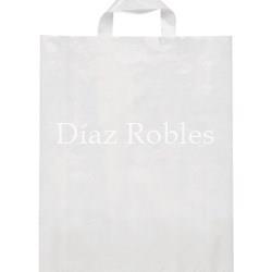 Bolsa Plástico Asa Lazo. Paquete 100/u. - Imagen 1