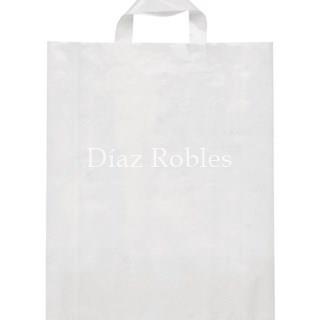 Bolsa Plástico Asa Lazo. Paquete 100/u. - Imagen 1