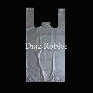 Bolsas Camiseta Baja Densidad TRANSPARENTE. Paquete 100/u. - Imagen 1