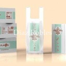 Bolsas Camiseta Panadería. Paquete 200/u. - Imagen 1