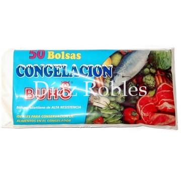 Bolsas Transparente Buho Congelación. Paquete 50/u. - Imagen 1