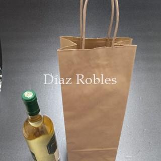 Botellero 1Bot. Asa Rizada KRAFT. - Imagen 2