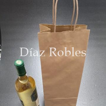 Botellero 1Bot. Asa Rizada KRAFT. - Imagen 2