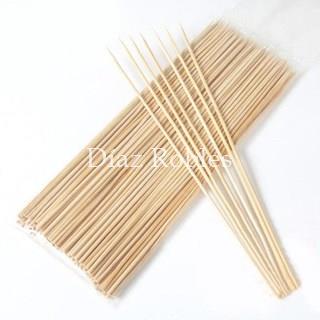 Brocheta de Madera. 10, 15, 20 o 25cm. - Imagen 2