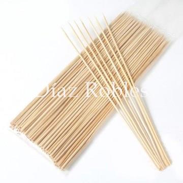 Brocheta de Madera. 10, 15, 20 o 25cm. - Imagen 2