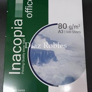 Din A3 Inacopia Office. Paquete 500 Hojas. - Imagen 1