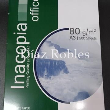 Din A3 Inacopia Office. Paquete 500 Hojas. - Imagen 1