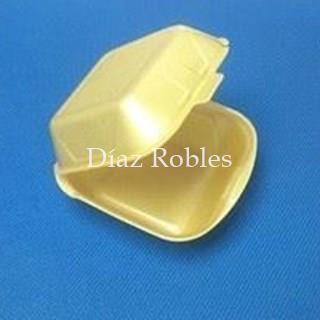 Envase Foam Hamburguesa. Paquete 125/u. - Imagen 2