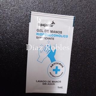 Gel Hidroalcohólico. Sobre de 1ml. - Imagen 1
