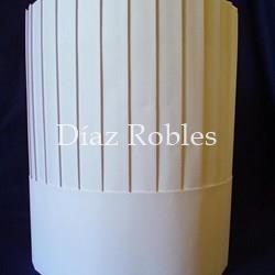Gorro Chef Papel. Paquete 10/u. - Imagen 1