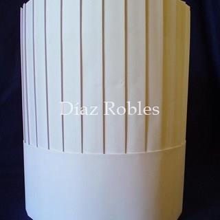 Gorro Chef Papel. Paquete 10/u. - Imagen 1