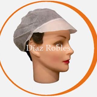 Gorro Redecilla Con Visera. Paquete 100/u. - Imagen 1
