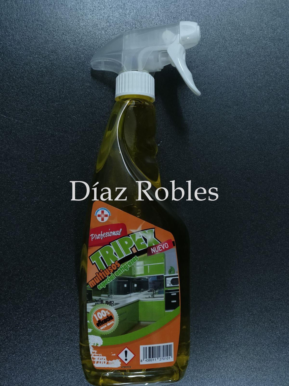 Limpiador AntiGrasas Tripex. Botella 750ml. - Imagen 1