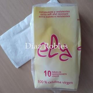 Pañuelo desechable. Paquete de 10 paq. de 10 Pañuelos. - Imagen 2