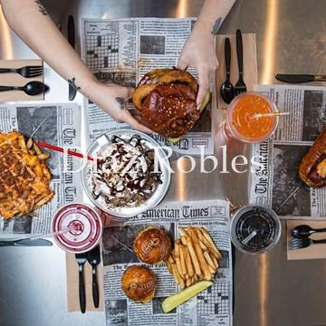 Papel Envuelta Hamburguesa. Caja 1000/u. - Imagen 1