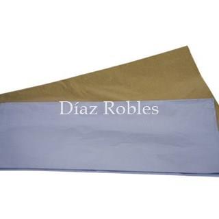 Papel Seda ORO/PLATA. Paquete 25/Hojas. - Imagen 1