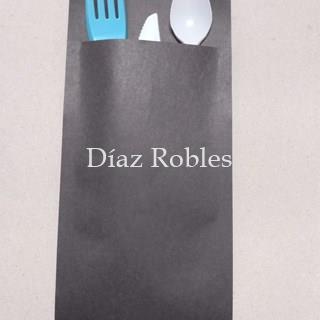 Portacubiertos Sobre 10x21cm. Paquete 100/u. - Imagen 1