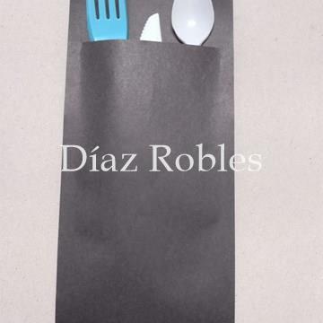 Portacubiertos Sobre 10x21cm. Paquete 100/u. - Imagen 1