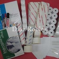 Rollo Papel Registradora Eurocalco. Paquete 10/u. - Imagen 1