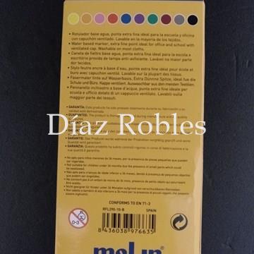 Rotulador Color RFL290 0,4mm. Caja 10/u. - Imagen 2