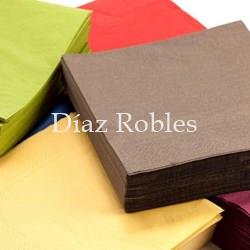 Servilleta Color 33x33cm. 2 Capas. Paquete 100/u. - Imagen 1