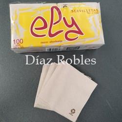 Servilleta Eco 20x20cm. Tisú 2 Capas. Paquete 100/u. - Imagen 1