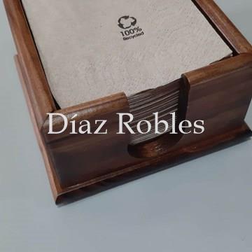 Servilleta Eco 20x20cm. Tisú 2 Capas. Paquete 100/u. - Imagen 2