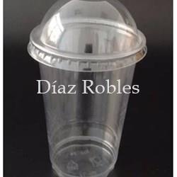 Vaso Cúpula Plástico 400cc. Paquete 50/u. - Imagen 1